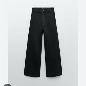 Zara Marine Straight-Leg jeans in Black